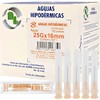 Agujas Hipodérmicas 25G x 16 mm – Caja 100 unidades