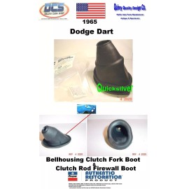 Quirey Quality Design Co. 1965 Dart Clutch Bellhousing Firewall Boot set 2266783 2260021 MoPar USA