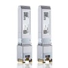 H!Fiber 2 Pack 10Gb SFP+ to RJ45 Module, 10Gbase-T Ethernet SFP+ Copper Transceiver Support 10G/5G/2.5G/1.25G, Compatible with Dell GP-10GSFP-T, TP-Link TL-SM5310-T, Ubiquiti, Unifi, Cat6a/Cat7,30m