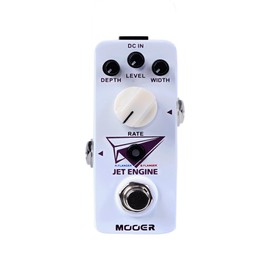 MOOER Jet Enginedual flanger pedal Micro Modulation Pedal recreate all your favourite analog flange