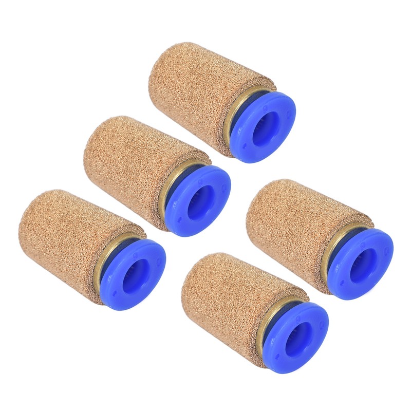 5Pcs Air Pneumatic Mufflers Exhaust Mute Silencer Noise Filter Reducer