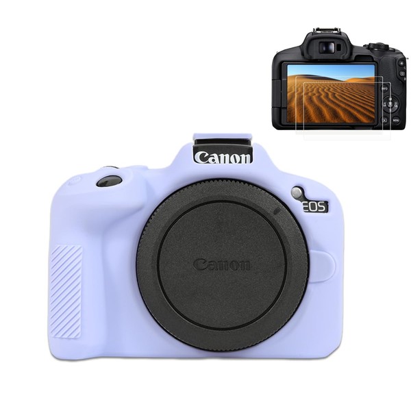 Pocoukate Case for Canon EOS R50 Camera, Soft Silicone Protective