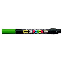 uni-ball Posca PCF-350 Brush - Green, Pack of 5