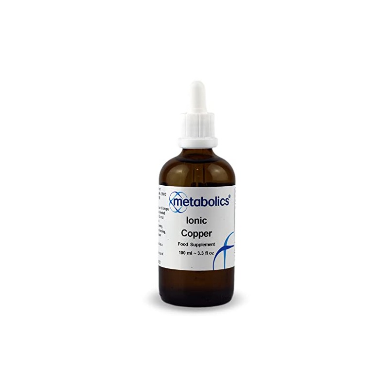 Ionic Copper Liquid 100ml | High Strength Trace Mineral |