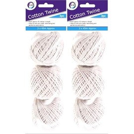 Happy Bees Bundle Cotton Twine 6 x 45 cm Gardening Crafts DIY