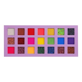 METREY Beauty Eyeshadow Levender 21 Multi color Eyeshadow Palette (Matte, Shimmer, Glitter) for your Face Makeup Kit