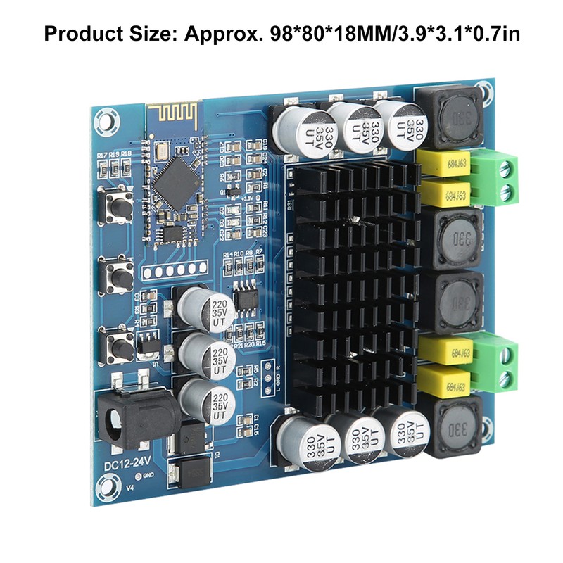 M548 Bluetooth Dual Sound Channel Bluetooth Module 120WX2 Digital Amplifier