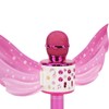 Kids Bluetooth Microphone Wireless LED Lights Wings Decoration USB Rechargeable