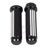 Unbranded 1'' Defiance Black Handlebar Hand Grips For Harley Electra