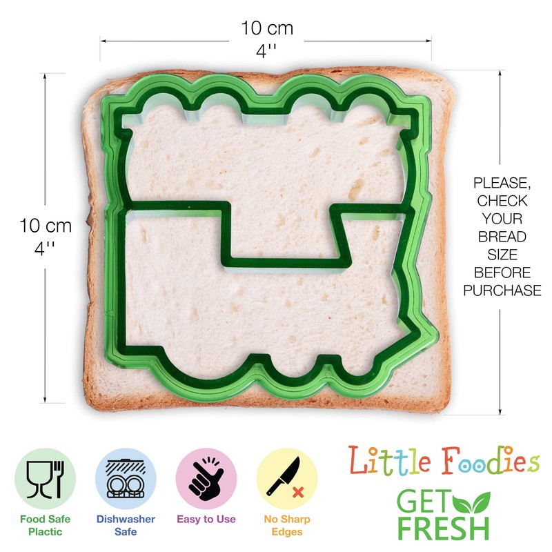GET FRESH Sandwich Cutters for Kids – [20-pcs] Set with