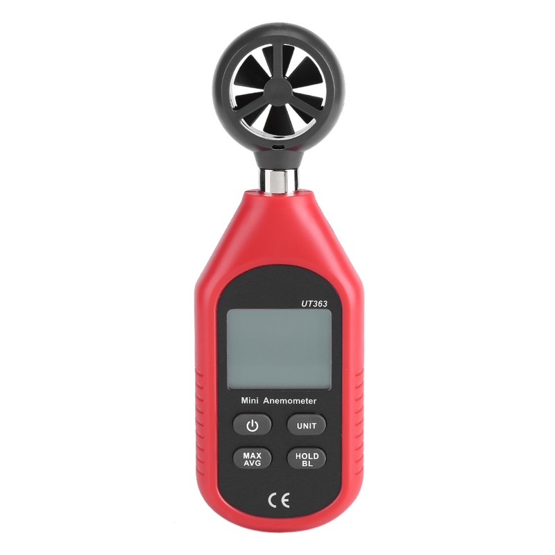 UT363 High Accuracy LCD Digital Anemometer Wind Speed Temperature Gauge