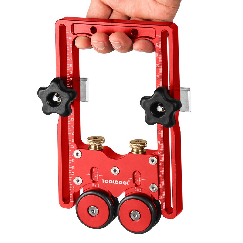 TOOLCOOL One Way Bearing Roller Featherboards Feather Boards for Table