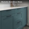 KILZ Tribute Cabinet Paint & Trim Paint, Interior/Exterior, Semigloss, Oceans
