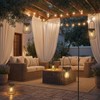 Ketom Solar Lights for Outdoor Use, Octagonal Shape
