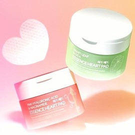 Skin soothing essence pads 50 sheets Soothing toner Skin moisture management Cleansing sheet Beauty supplies Pink hyaluronic acid / 피부 진정 에센스 패드 50매입 진정제 토너 스킨 수분 관리 클린 징 시트 뷰티 용품 핑크 히알루론산