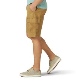 Lee Men's Extreme Motion Carolina Cargo Short, Bourbon, 40