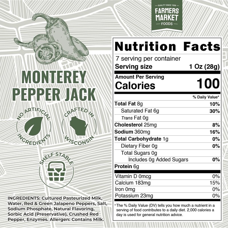 Farmers Market, Gluten Free, Keto, Paleo, Low Sodium, Zero Sugar,
