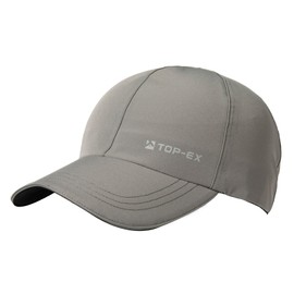 TOPEX XL/XXL Waterproof Baseball Cap Men Running Cap Women Summer Cap Sun Hat Baseball Cap Sports Golf Tennis Cap Running Cap UV Protection, tx94580_grey