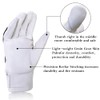 Intra-FIT TIG Welding Gloves, Premium Grain Goatskin, Spark-resistant Nomex Back,