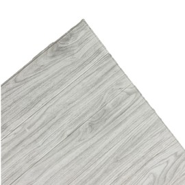 BookishBunny 3D Wood Foam Wallpaper Ceiling Self Adhesive Home Wall Tiles Large 27" x 27", 4mm Thick (White Oak, 20pk - 100 sqft)