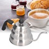 Stainless Steel Pour Over Coffee Kettle Vintage Gooseneck Spout Pot