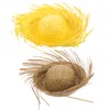Zerodeko Beach Hat 2pcs Beachcomber Straw Hats, Hawaiian Straw Hats