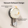 2 Pack - Powerful Suction Wall Hooks, Waterproof Clothes &