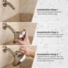 Pfister HydroFuse Shower Head, Shower Arm Not Included, 6-Function, 2.5