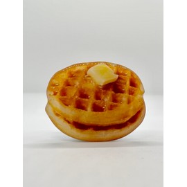 Waterproof Funny Cute Korean Style Waffle with Butter Mobile Phone Acrylic Phone Grip/Phone Accessory/Phone Holder/Phone Stand/Phone Socket