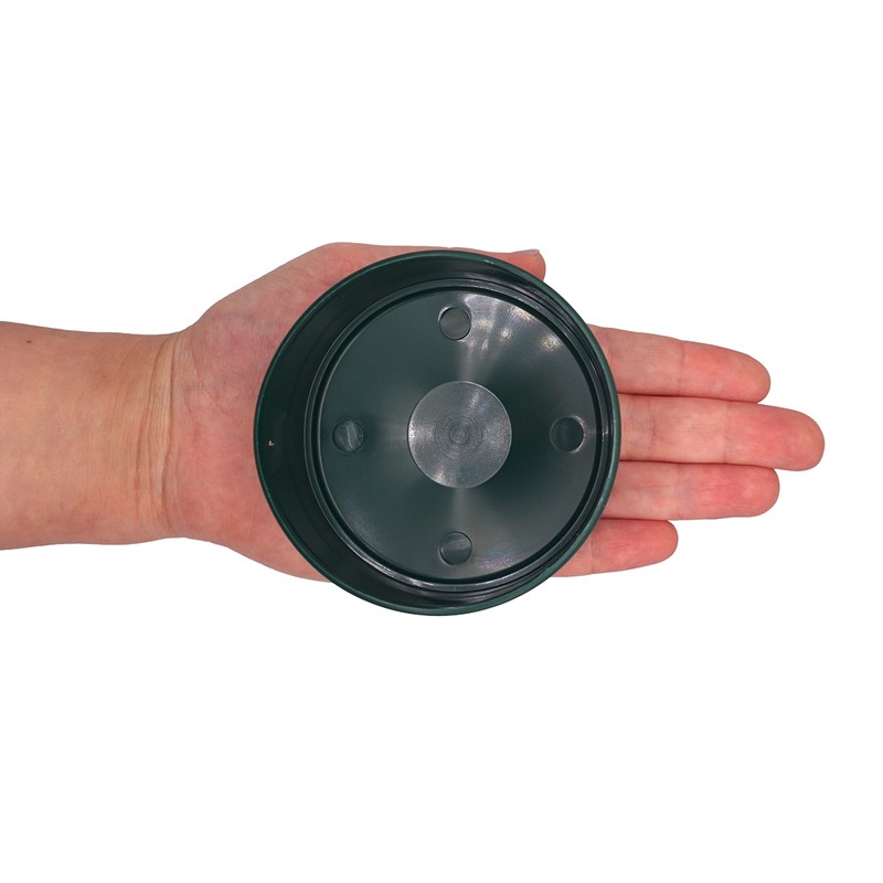 SKIR'CO RAL 6005 Fence Post Caps Round 60 mm Green