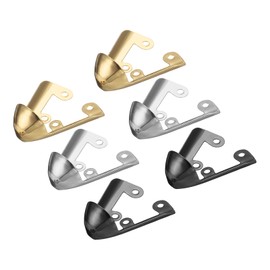 uxcell 6Pcs Metal Shoes Pointed Protector High Heel Toe Caps Cover Durable Shoe Tip Cover Elegant Shoe Head Tips Cap for Shoe Protection Repair, Shoe Protection (Gold/Silver/Black, 30mm)