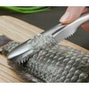 New Fish Scaler Remover Scraper Stainless Steel Cleaning Removes Scales
