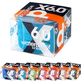 d3 X6.0 Waterproof Kinesiology Sports Fitness Training Tape 50mm x 6m - Electric Blue