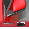 JeCar Carbon Fiber Side Mirror Base Trim Cover Accessories for