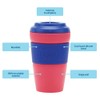 Smash Barista Buddy Reusable Coffee Cup 390ml Pink