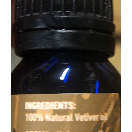 Woolzies Undiluted Vetiver Essential Oil - for Diffusion, Topical & Aromatherapy Use - Therapeutic Grade, 10ml