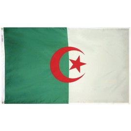 4x6' Algeria Nylon Flag - All Weather, Durable, Outdoor Nylon Flag - All Star Flags