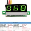 RUNCCI-YUN 5 Pieces Mini Digital Voltmeter DC 0.28 Inch Three
