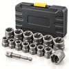 14-Piece Damaged Nut and Bolt Extractor Socket Set with Case