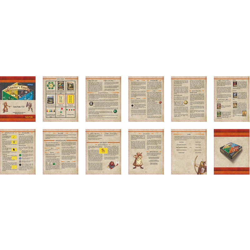 Quester's Keep - A Competitive RPG Board Game