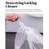 3 Pcs Mesh Laundry Bags with Drawstring,Washing Bags for Washing