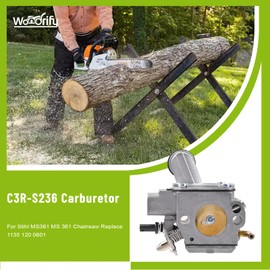 Wondrify C3R-S236 Carburetor for Stihl MS361 MS 361 Chainsaw Replace 1135 120 0601 with Air Fuel