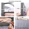 Lightolife Bunk Bed Curtain Track Stainless Steel Wire No Sagging