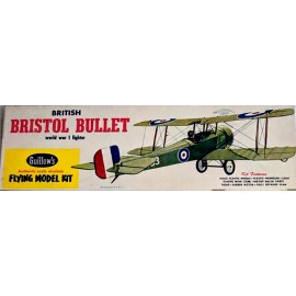Guillows Model Airplane Plans (FF): Bristol Bullet 18" 5/8" Scale Rubber-Pw'ed