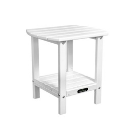 Table Double Adirondack Side Table, Outdoor Side Table, End Tables for Patio White
