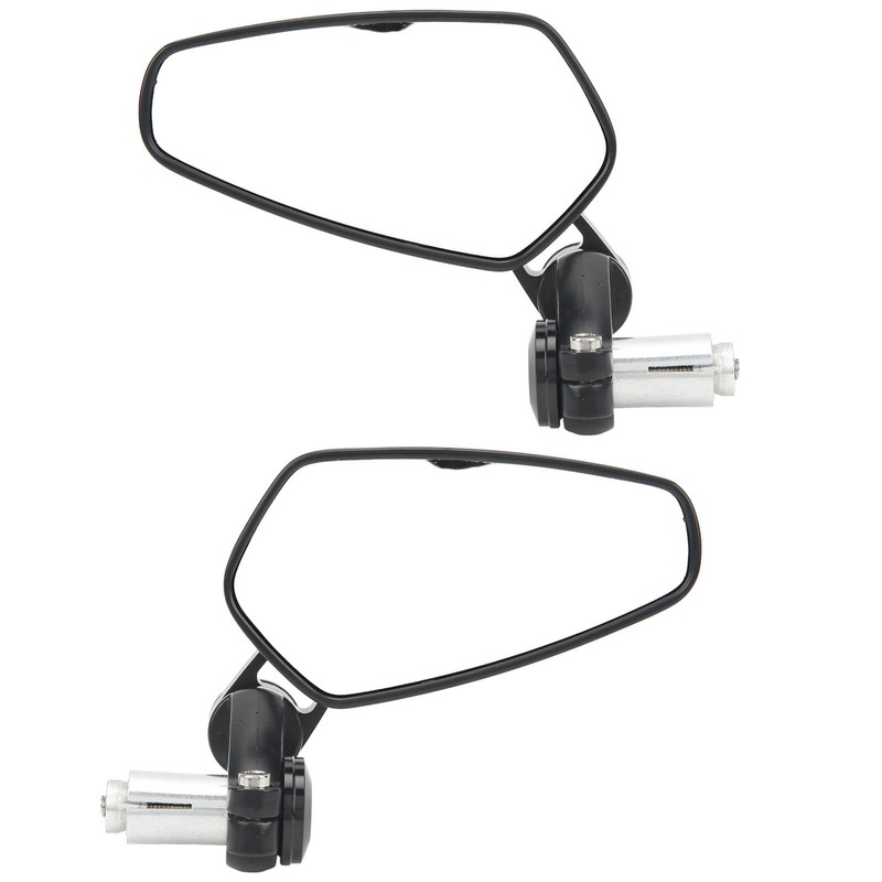 Motorcycle Rear View Mirror 22mm Handlebar Mirror 360 Degree Rotation