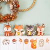Papierdrachen 8 Lanterns for Crafts for Children - Reindeer, Raccoon,
