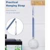 Pawfly Aquarium Shrimp Net 4 Inch With Long Extendable Stainless