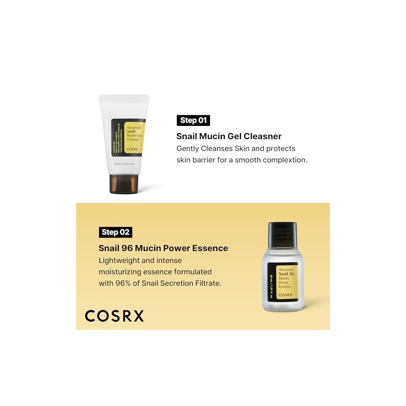 COSRX - All About Snail Kit de 4 piezas