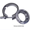 Exhaust Header Collector Reducer Adapter Assembly with V-Band in Stainless